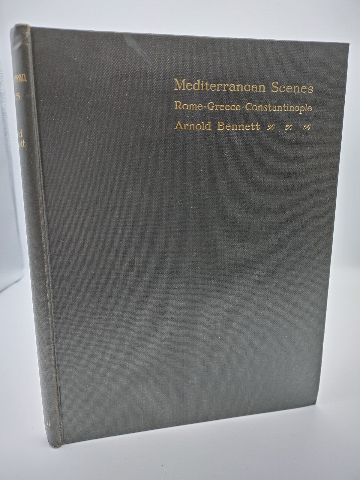 First edition of Arnold Bennett's Mediterranean Scenes (1928)