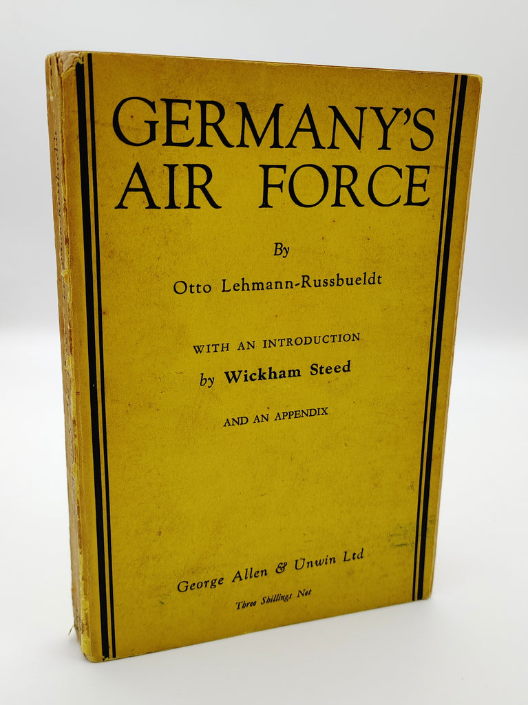 Rare first edition of Lehmann-Russbueldt's Germany's Air Force (1935)