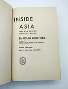 Title page of the war edition of John Gunther's Inside Asia (1942)