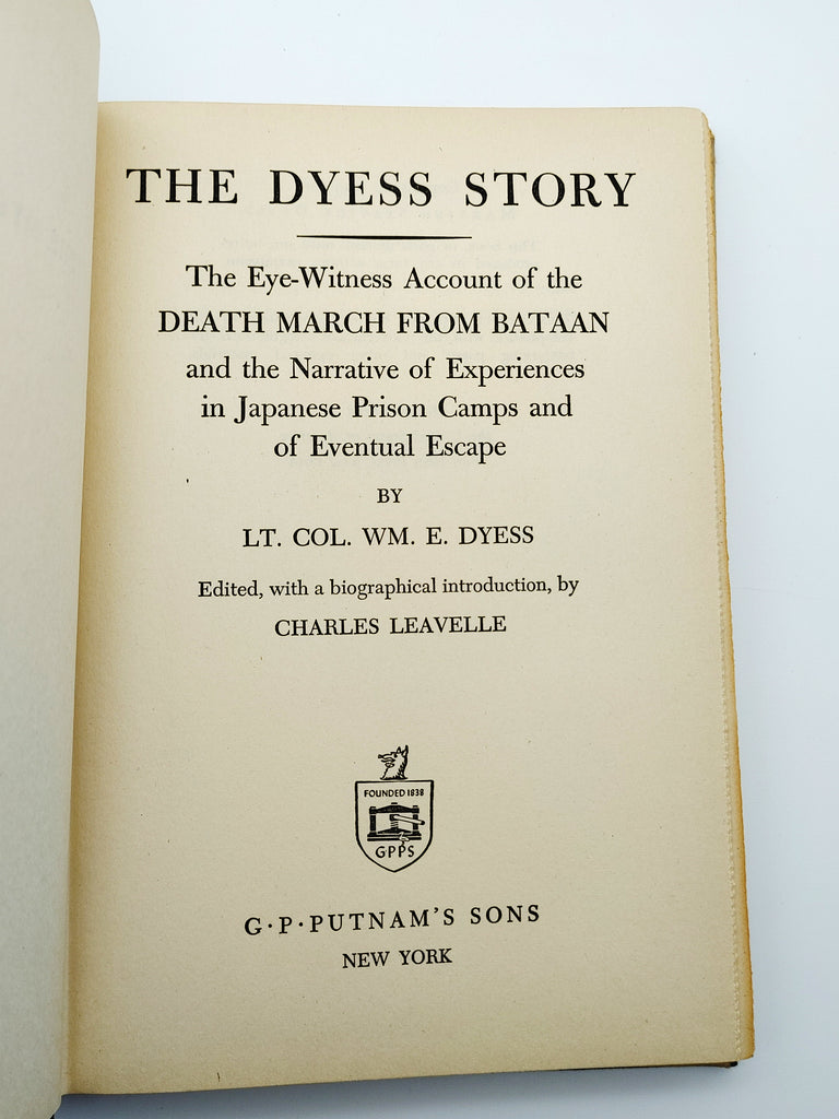 Title page of The Dyess Story (1942)
