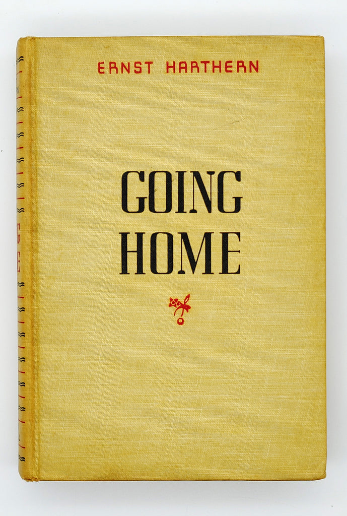 Book without dust jacket for Harthern's Going Home (1938)