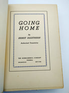 Title page from the first edition of Harthern's Going Home (1938)