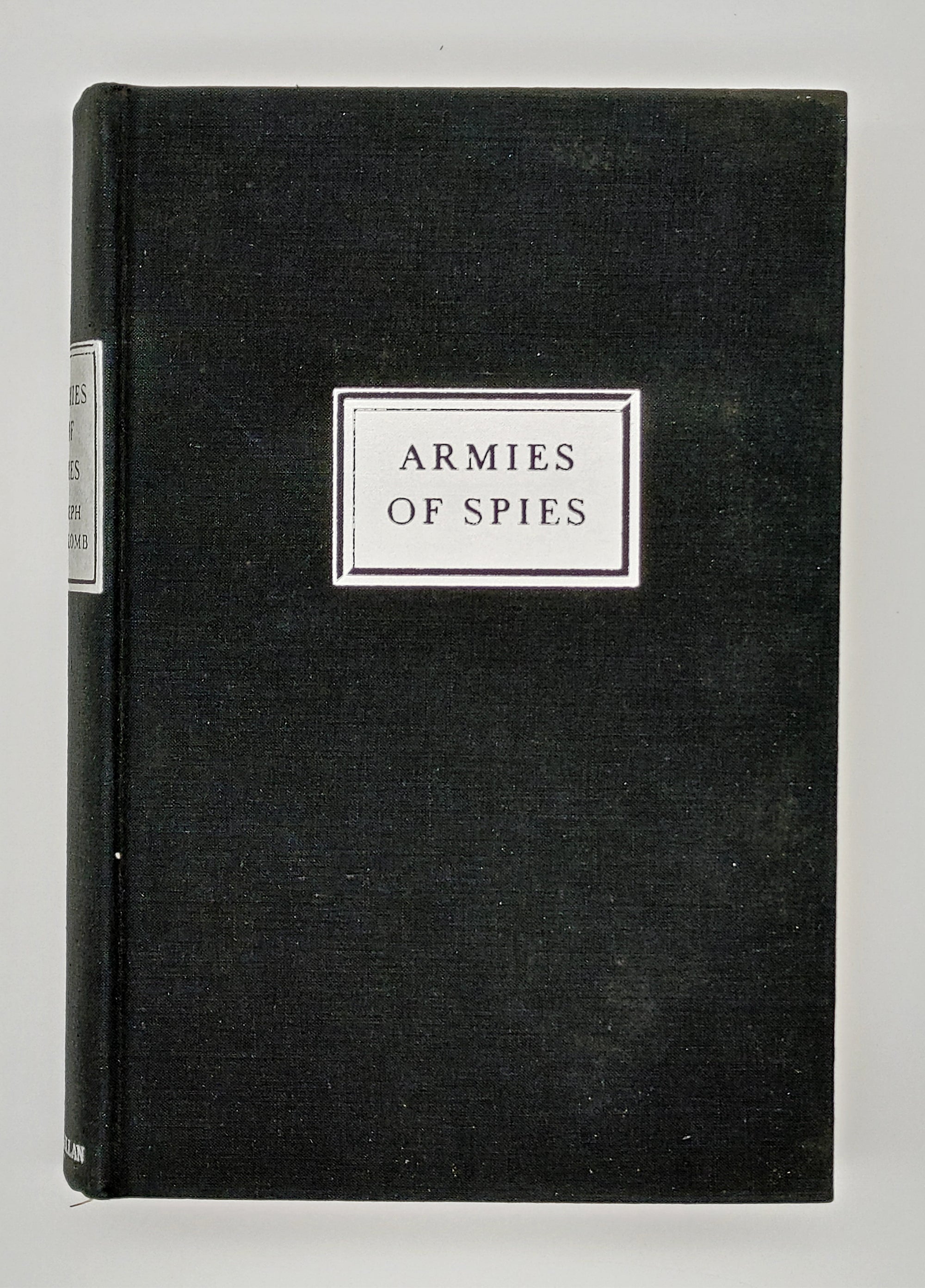 First edition of Armies of Spies (1939) without dust jacket on