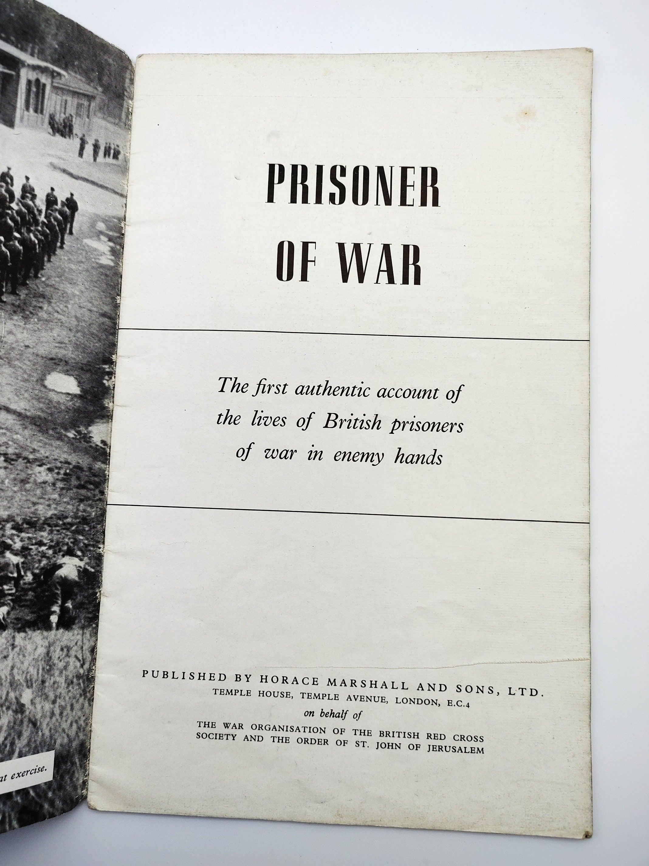 title page of Prisoner of War (1942)